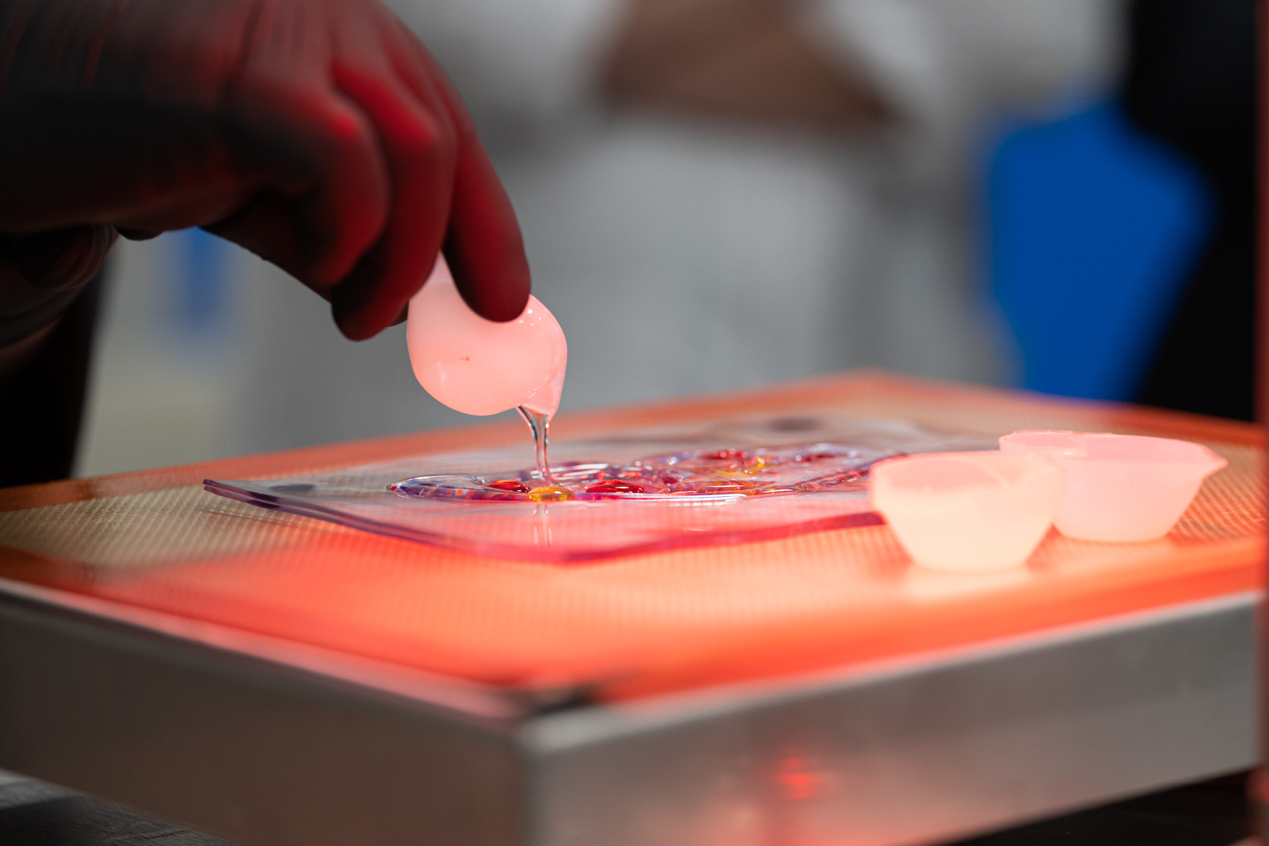 Workshop suikerkunst door Sugar-art. Suiker Gieten
