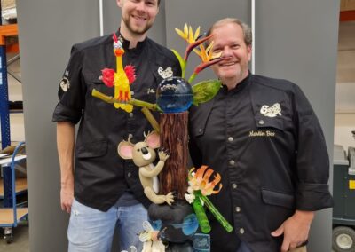 Suikerkunst gemaakt door team Sugar-Art